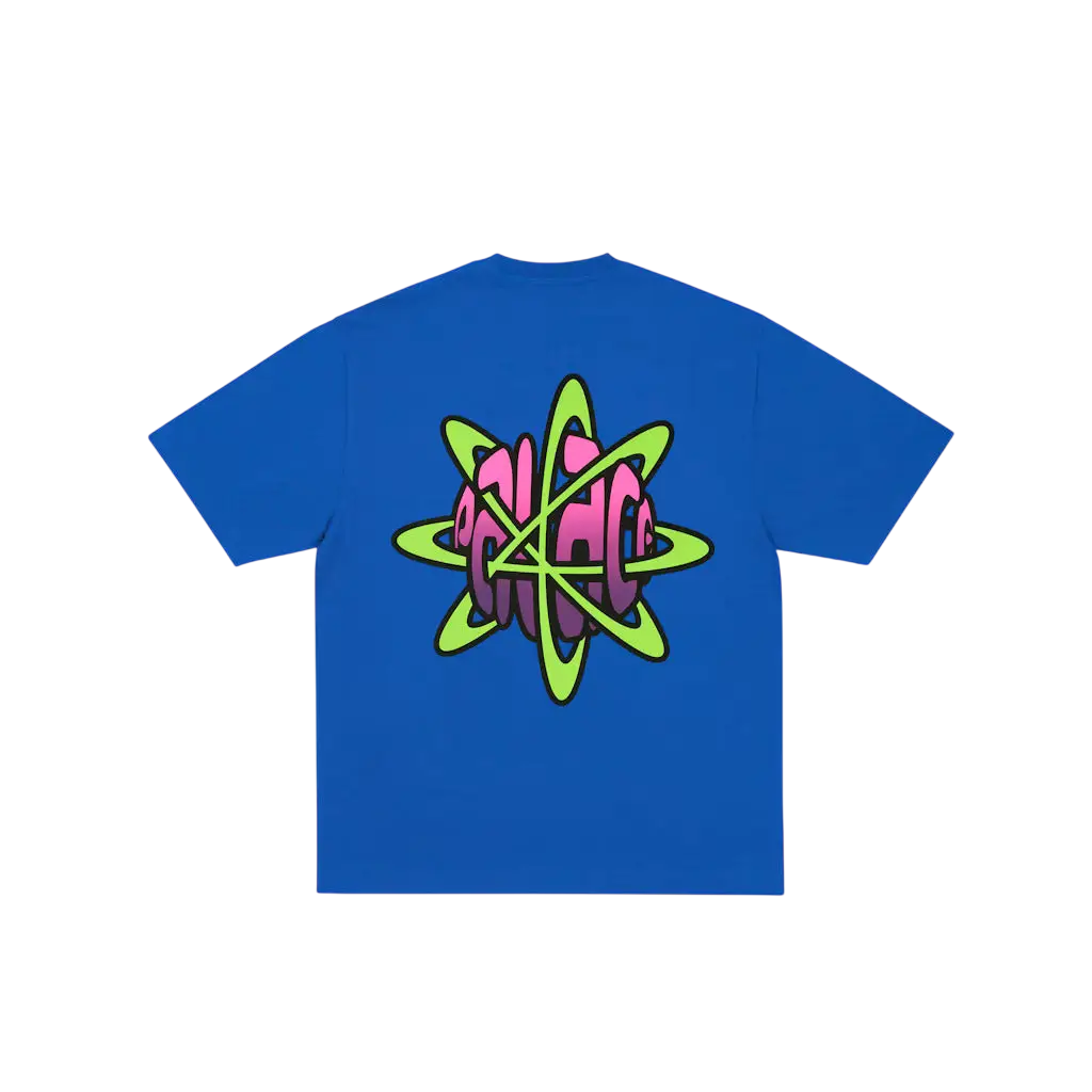 Palace Atom T-Shirt Blue Berry - M