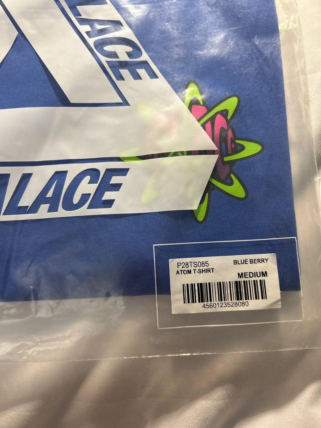 Palace Atom T-Shirt Blue Berry Medium
