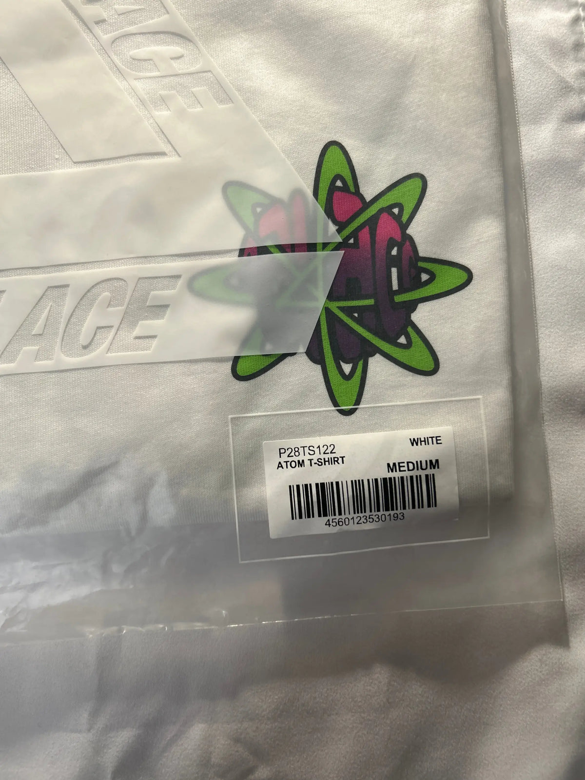 Palace Atom T-Shirt White Medium