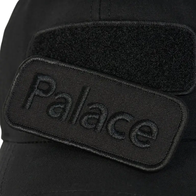 Palace Barbour Cap Black - One size