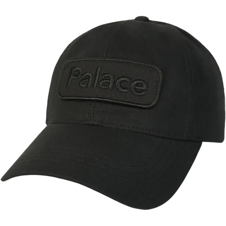 Palace Barbour Cap Black - One size