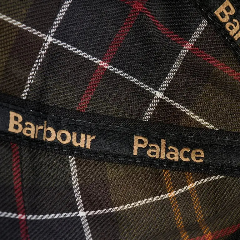 Palace Barbour Cap Black - One size