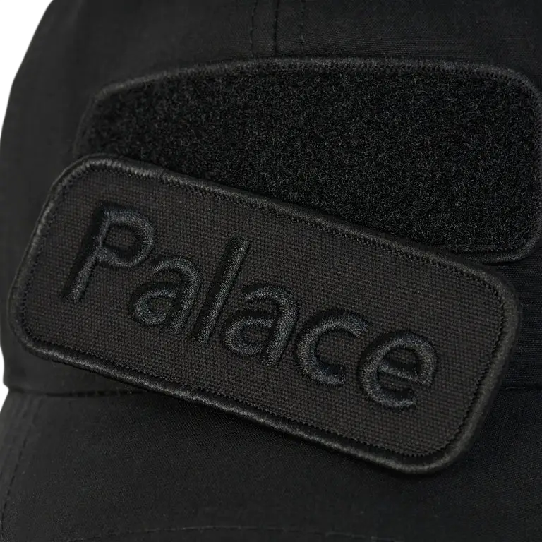 Palace Barbour Cap Black - One size