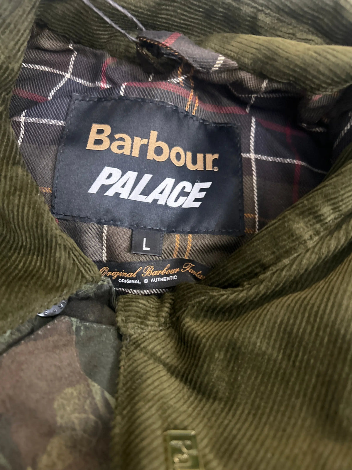 Palace Barbour Kelp Forest Large Jacket and Strapback Hat