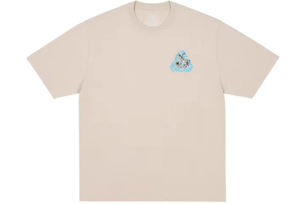 Palace Cherub P3 Tee Grey Stoney Medium