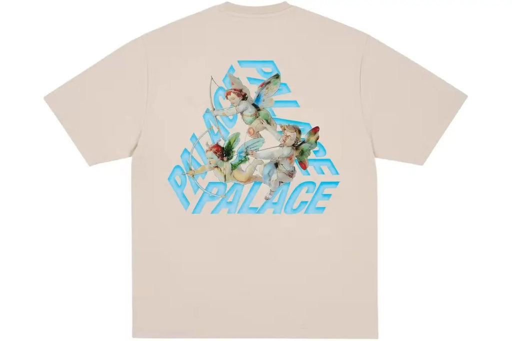 Palace Cherub P3 Tee Grey Stoney Medium