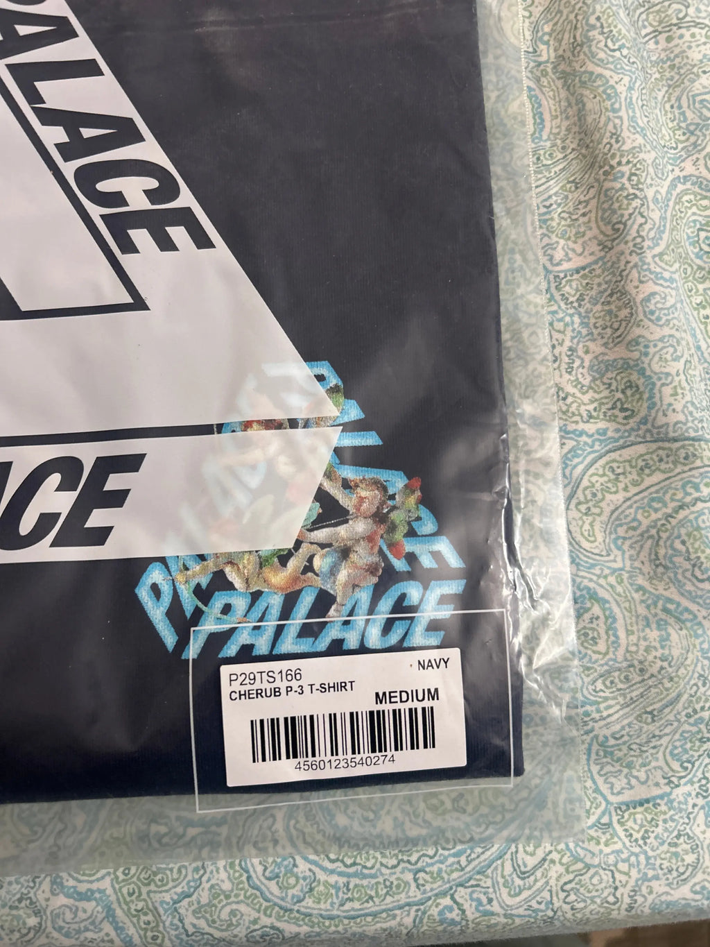 Palace Cherub P3 Tee Navy Medium