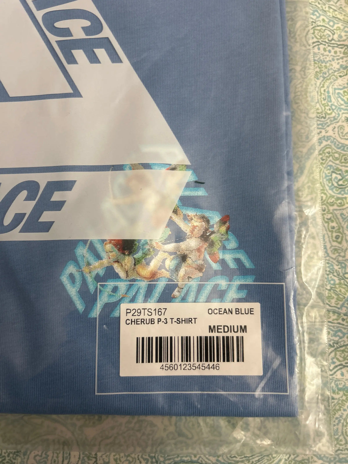 Palace Cherub P3 Tee Ocean Blue Medium