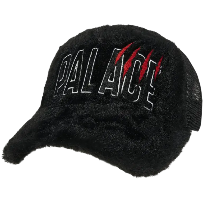 Palace Claw Furry Trucker Black - One size