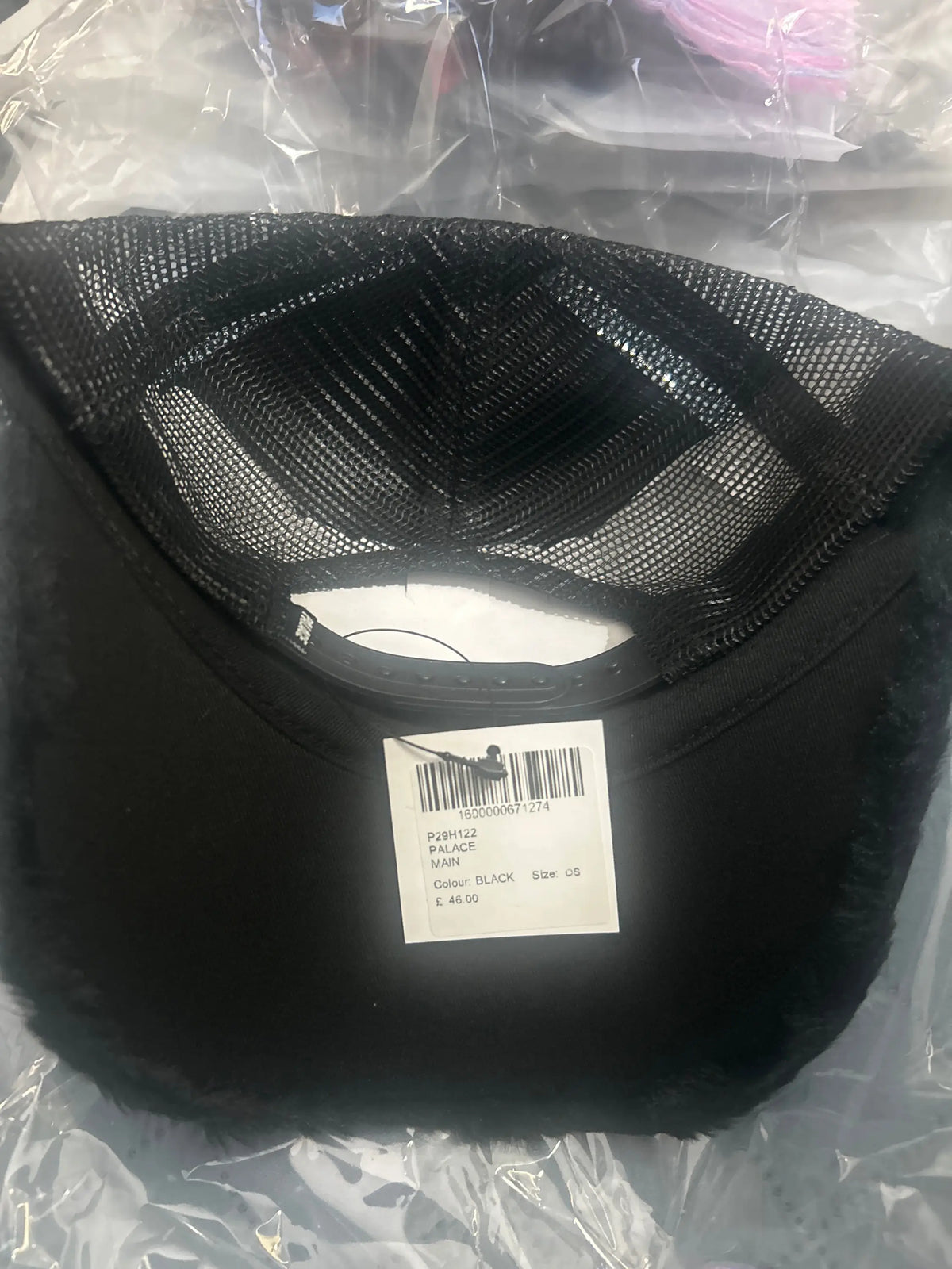Palace Claw Furry Trucker Black