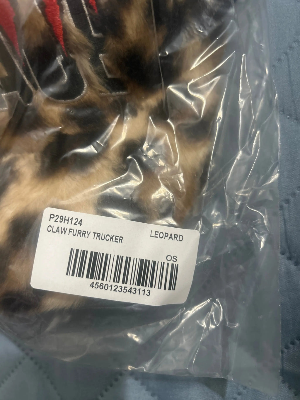 Palace Claw Furry Trucker Leopard