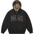 Palace Claw Zip Up Hoodie Black - L