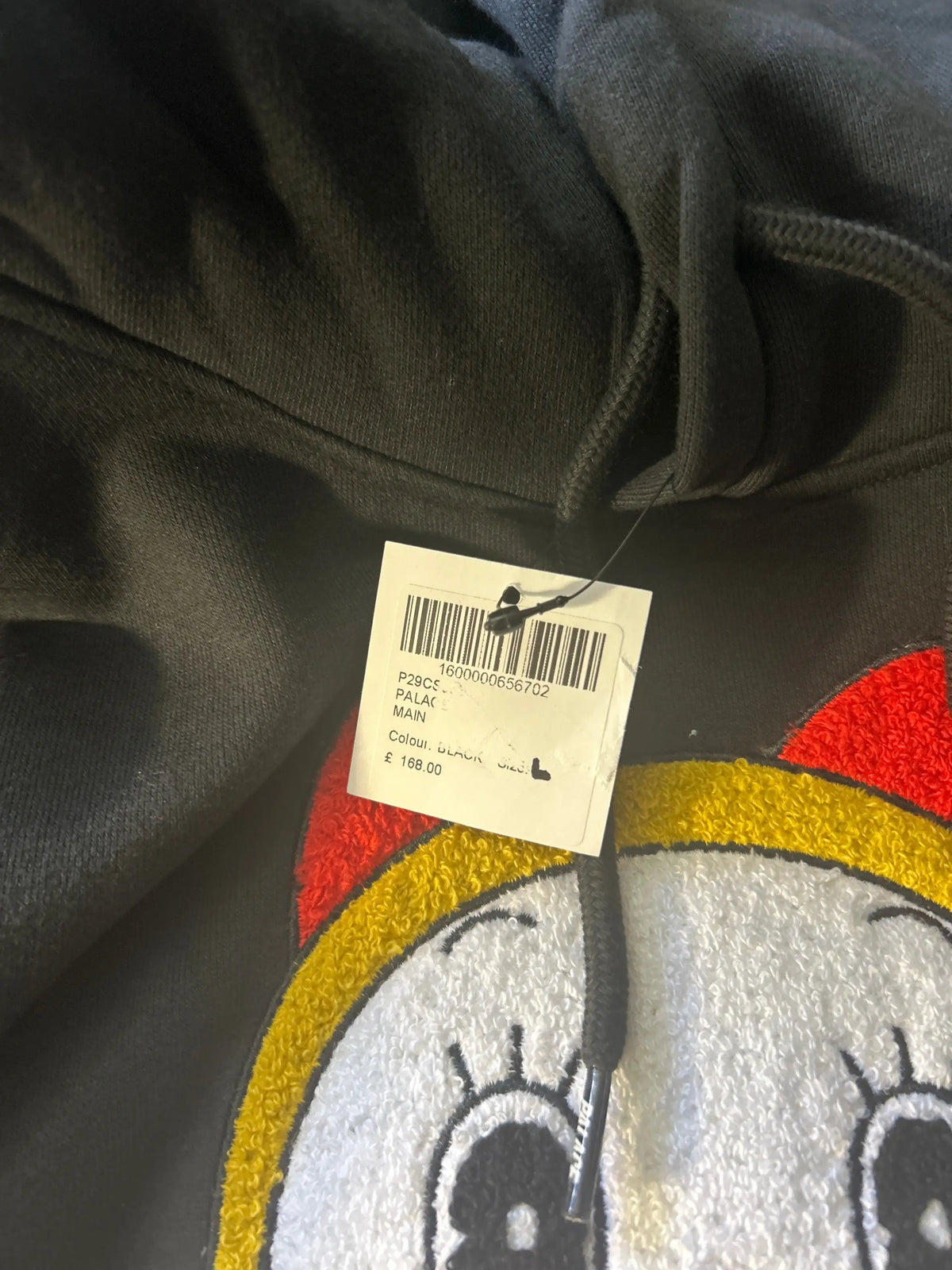 Palace Doraemon Hood Black (Dorami) Large