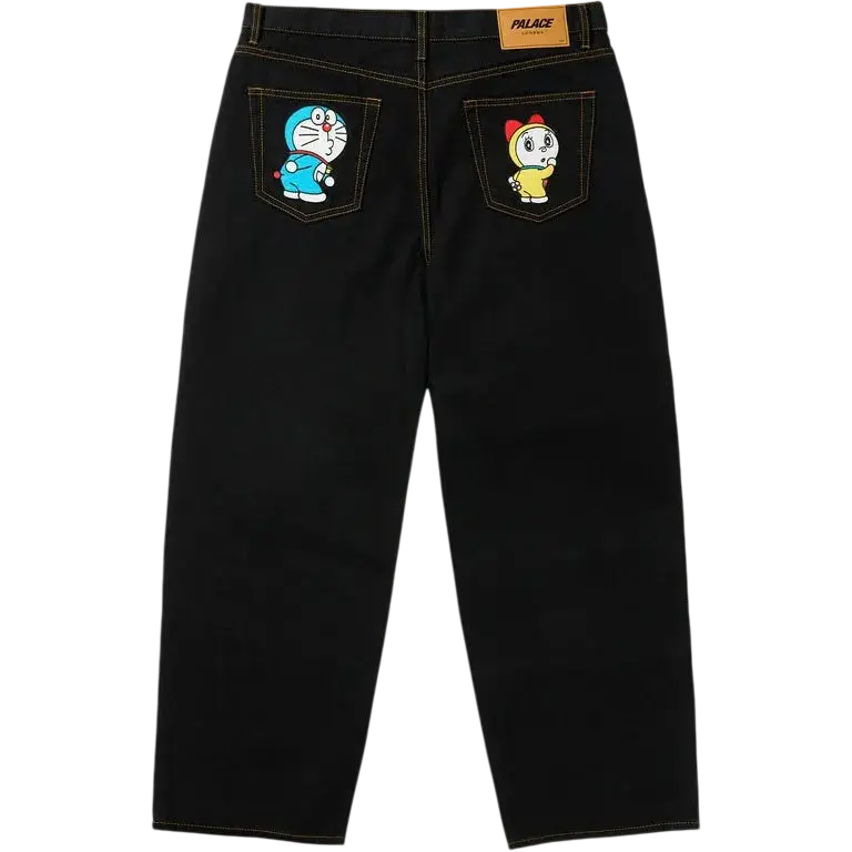 Palace Doraemon P90 Jean Black Stone Wash - 30