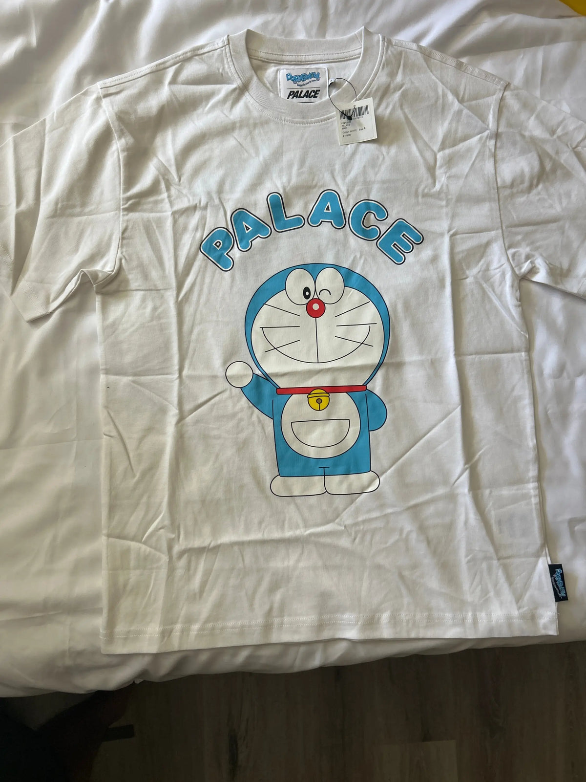 Palace Doraemon T-Shirt White Small