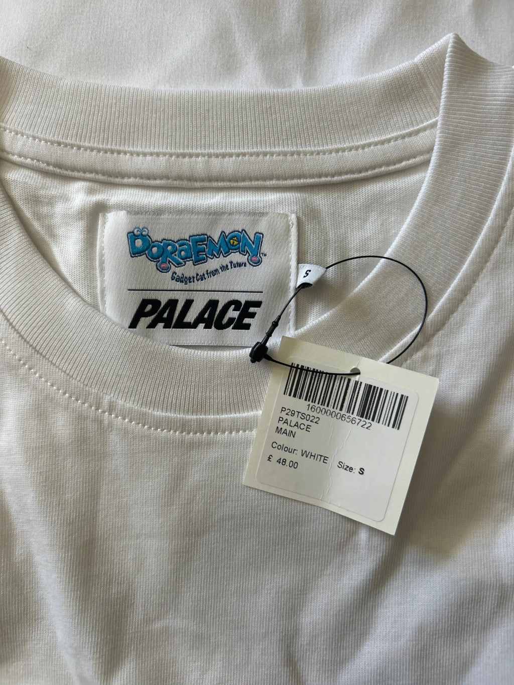Palace Doraemon T-Shirt White Small