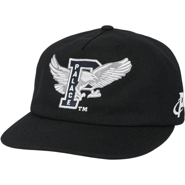 Palace Eagles 5-Panel Snapback Black - One size