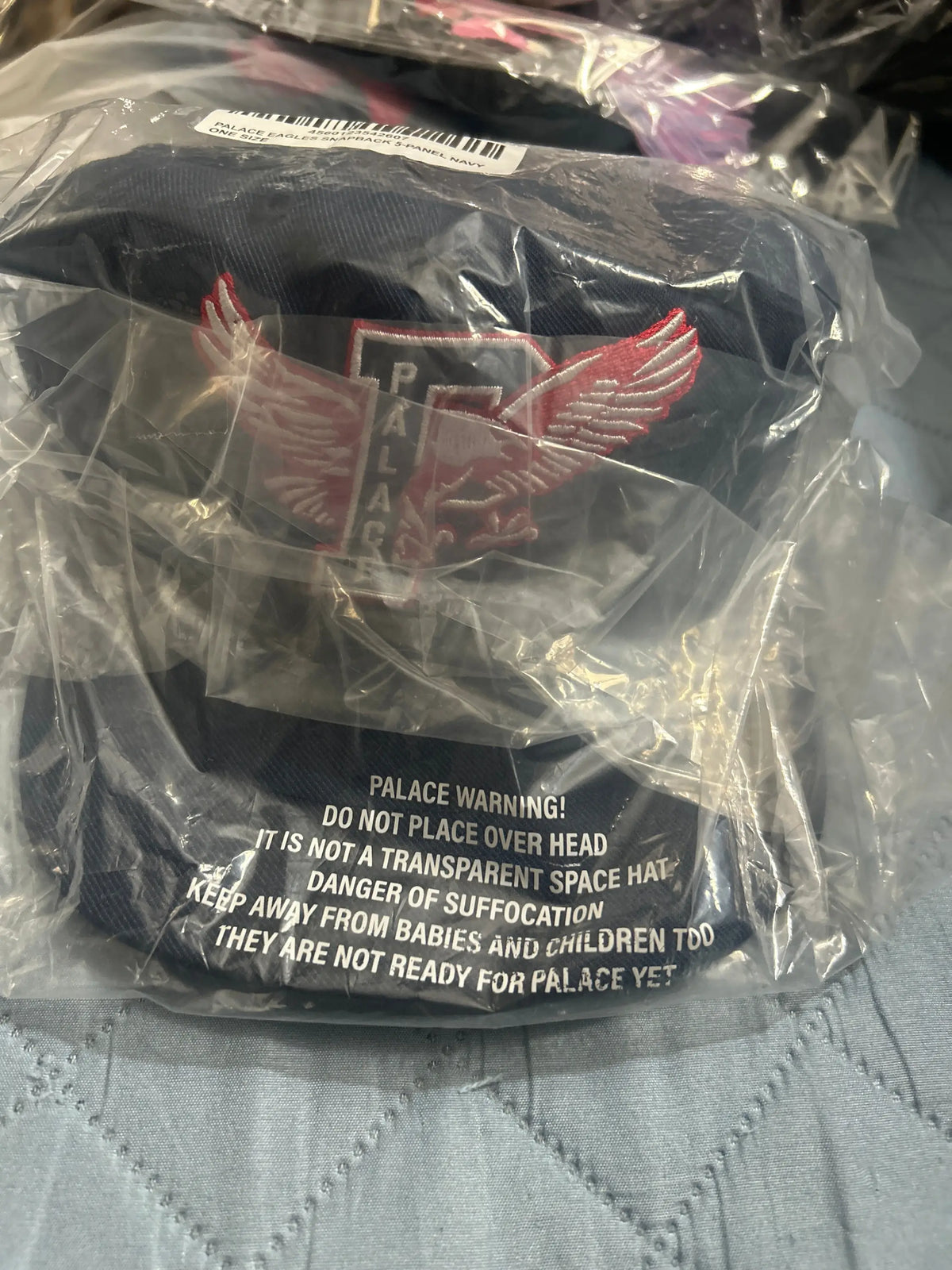 Palace Eagles 5-Panel Snapback Navy