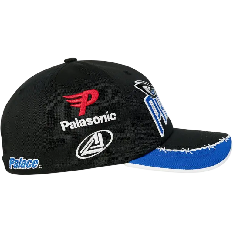 Palace Eyes 6-Panel Black - One size