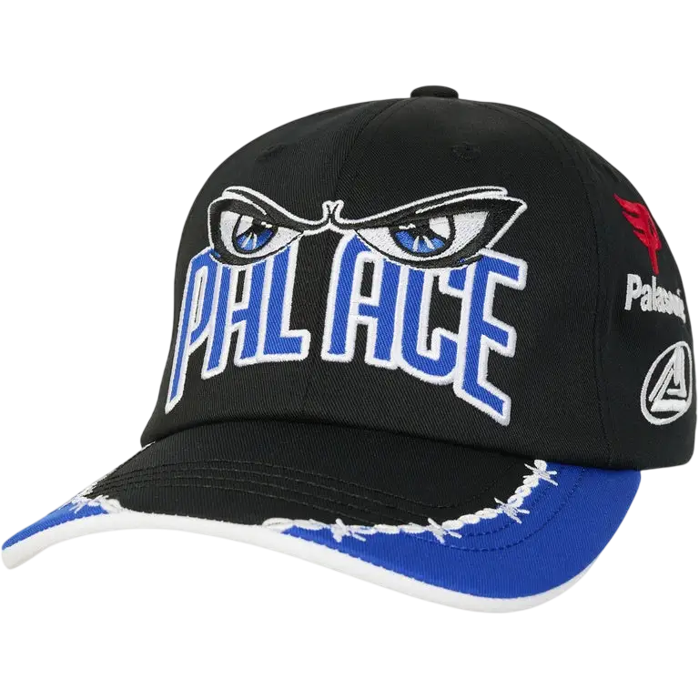 Palace Eyes 6-Panel Black - One size