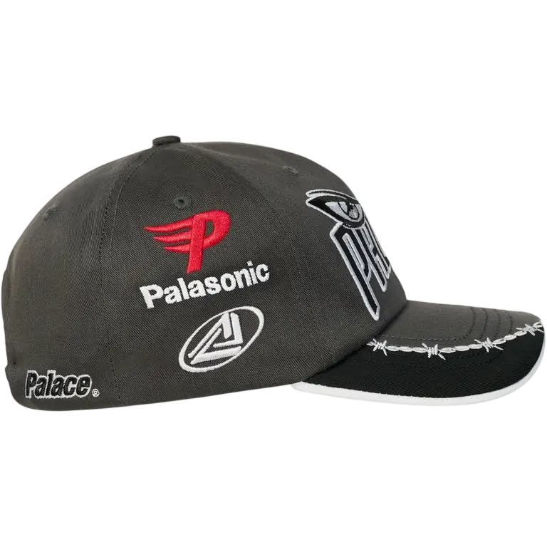 Palace Eyes 6-Panel Gray - One size