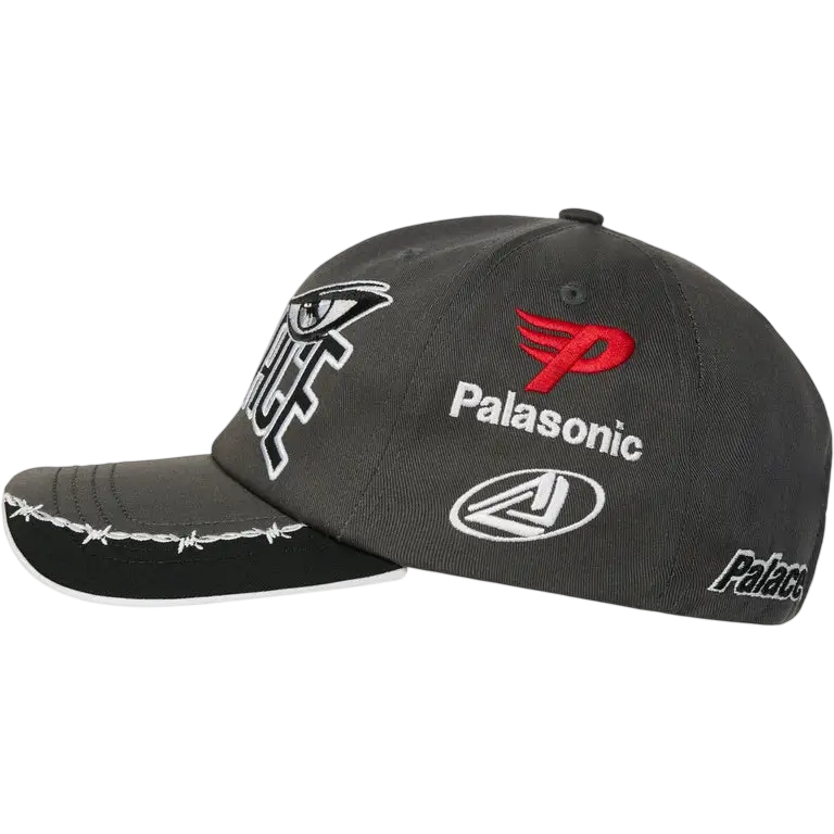 Palace Eyes 6-Panel Gray - One size