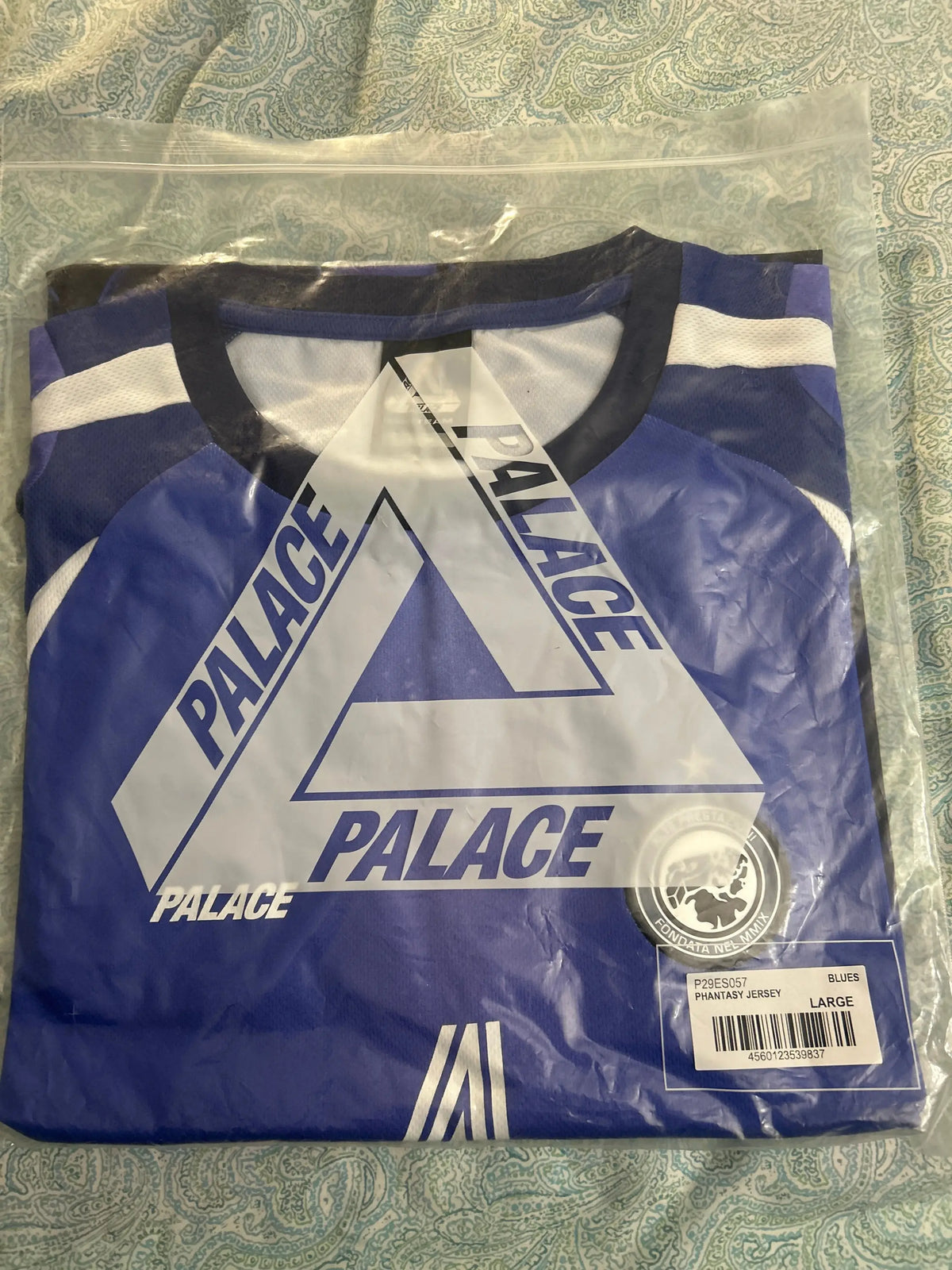 Palace Fantasy Jersey Blue Large