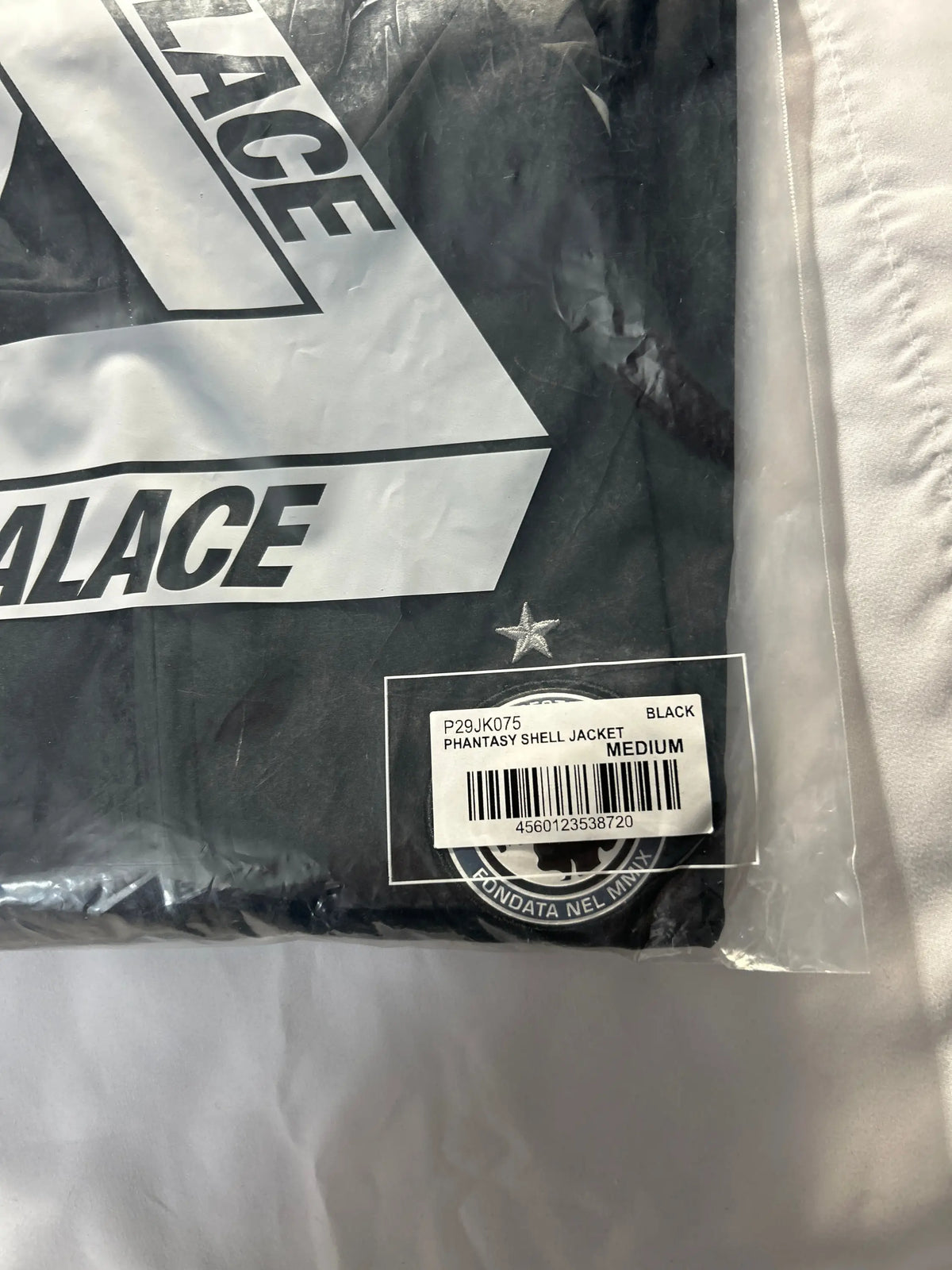 Palace Fantasy Shell Jacket Black Medium
