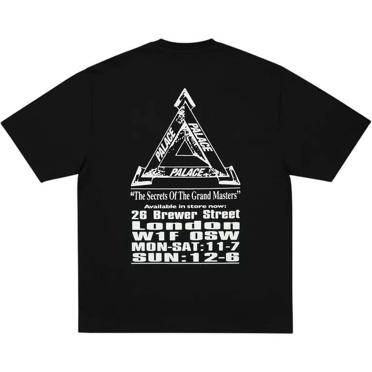 Palace Grand Master T-Shirt Black - M