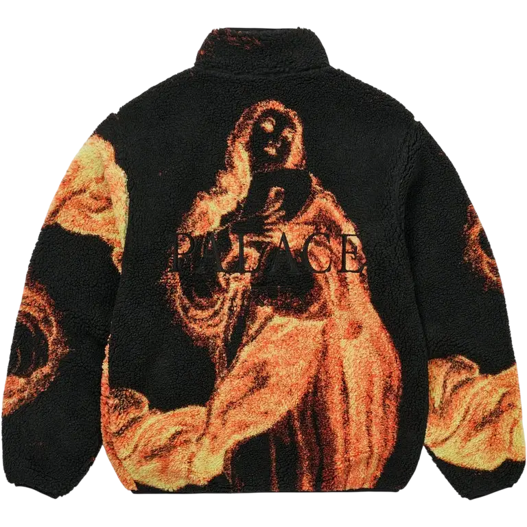 Palace Holy Grail Funnel Fleece Black - M