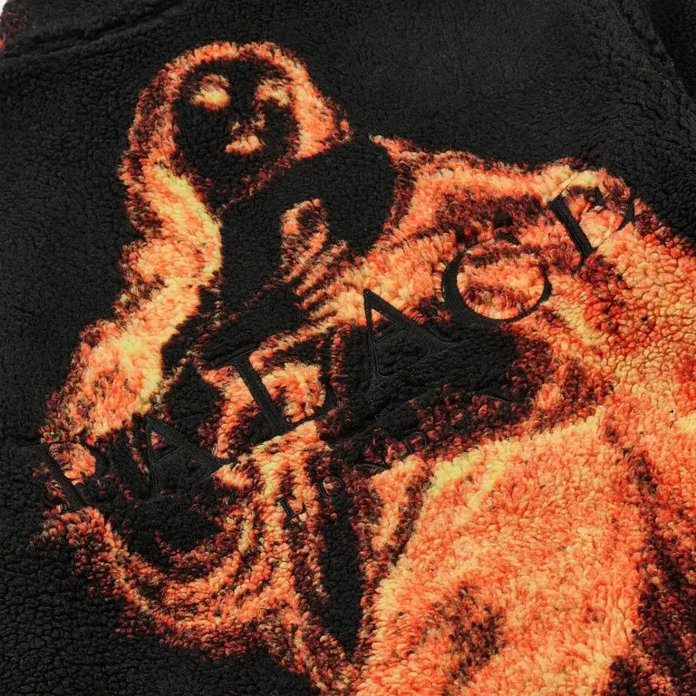 Palace Holy Grail Funnel Fleece Black - M