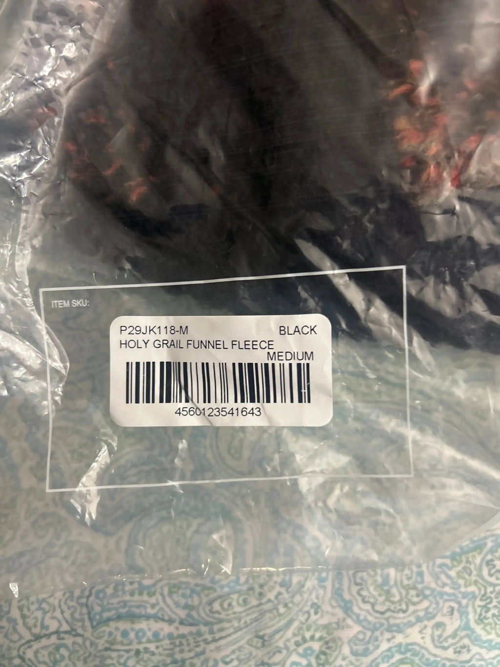 Palace Holy Grail Funnel Fleece Black Medium