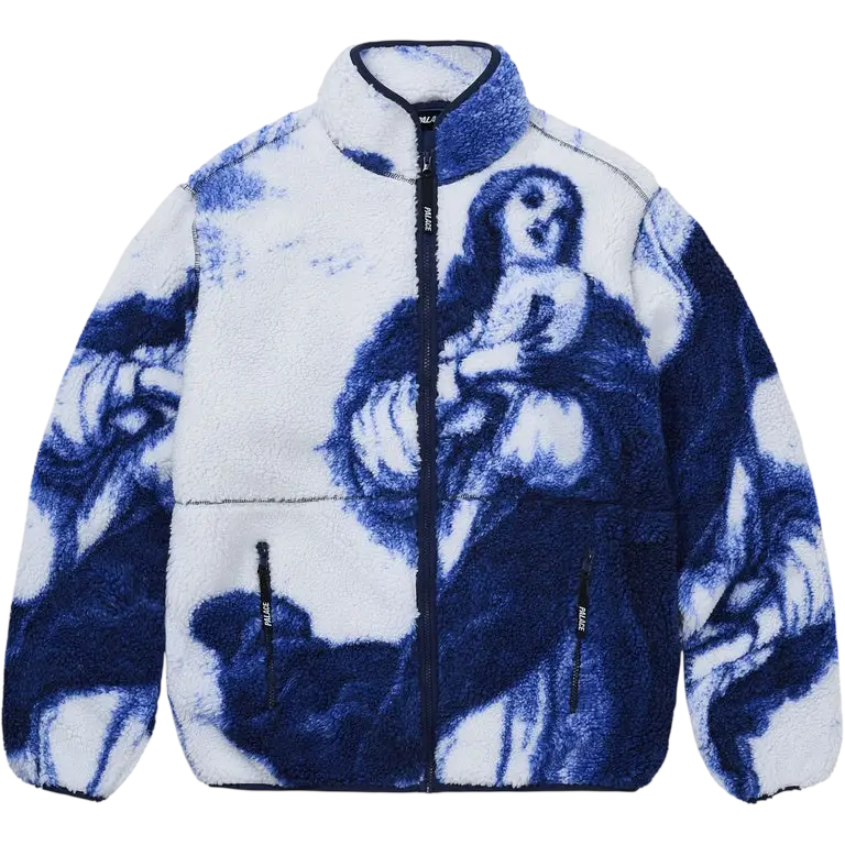 Palace Holy Grail Funnel Fleece White - M