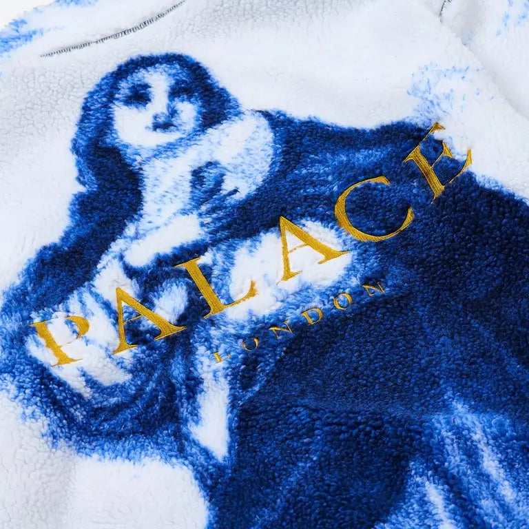 Palace Holy Grail Funnel Fleece White - M