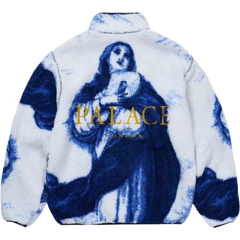 Palace Holy Grail Funnel Fleece White - M