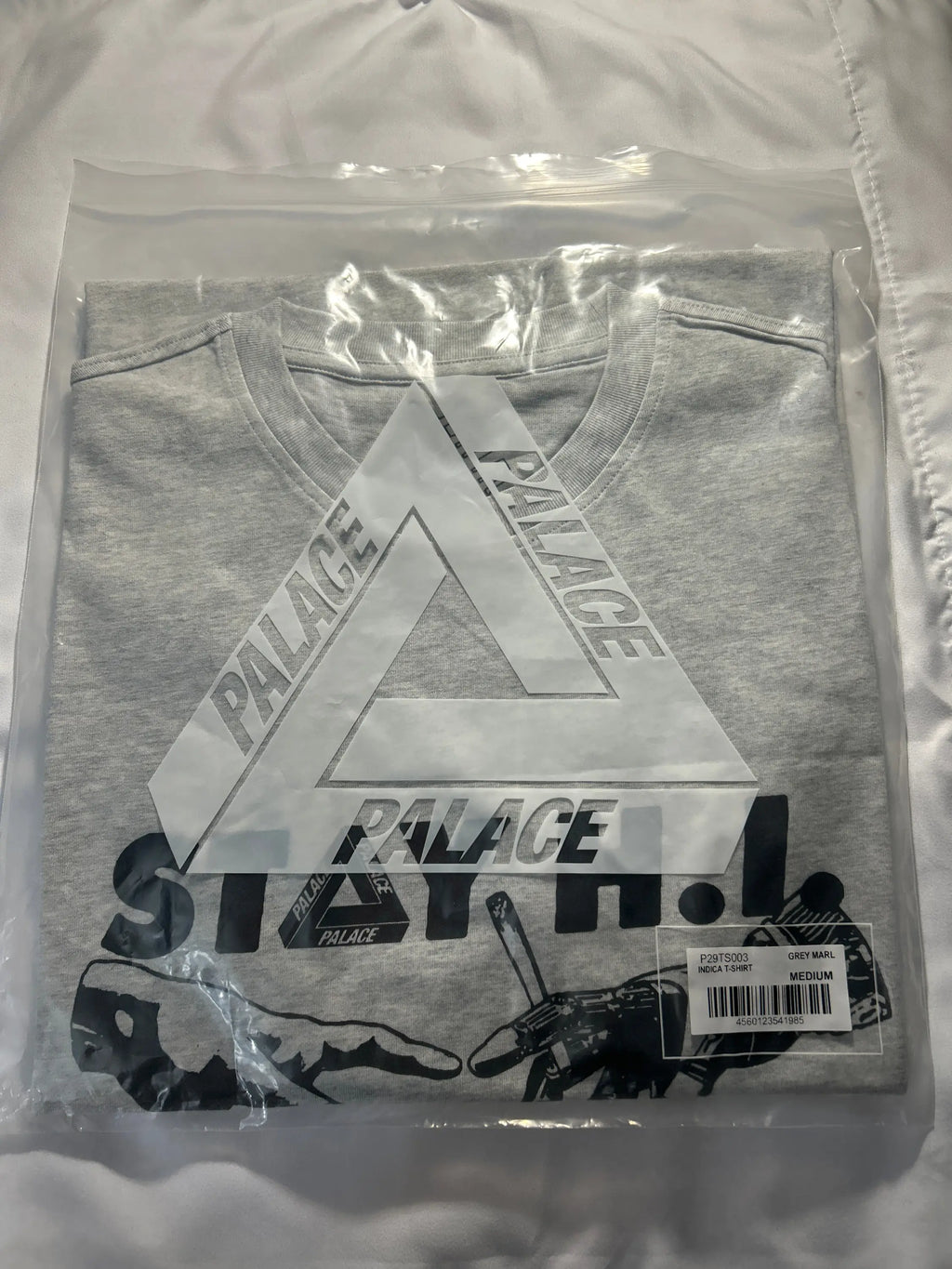 Palace Indica T-Shirt Grey Medium