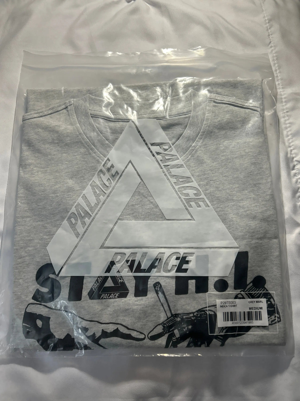 Palace Indica T-Shirt Grey Medium