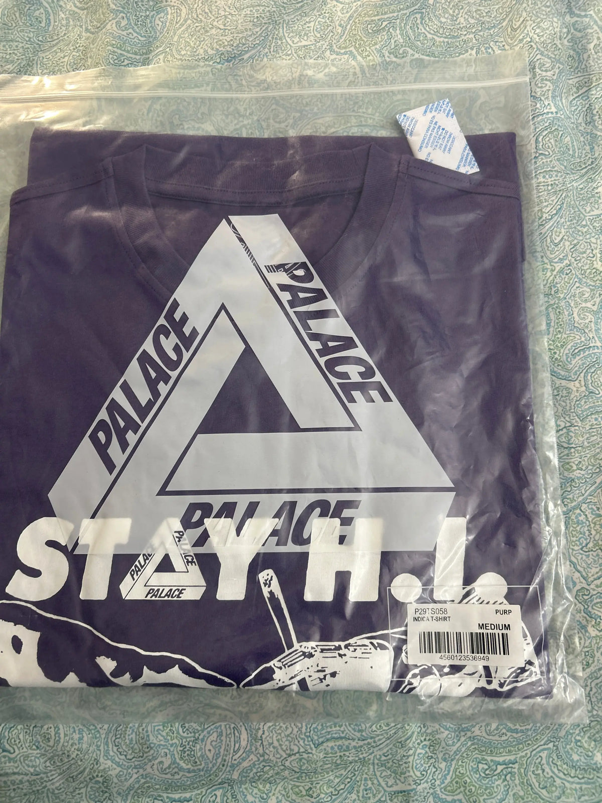 Palace Indica T-Shirt Purple Medium