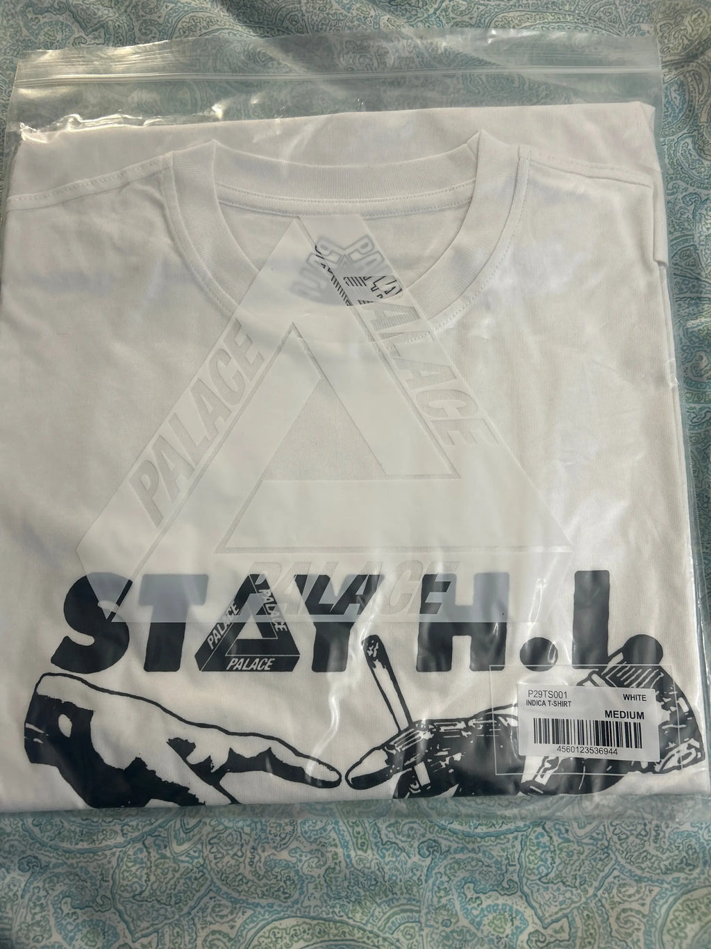 Palace Indica T-Shirt White Medium