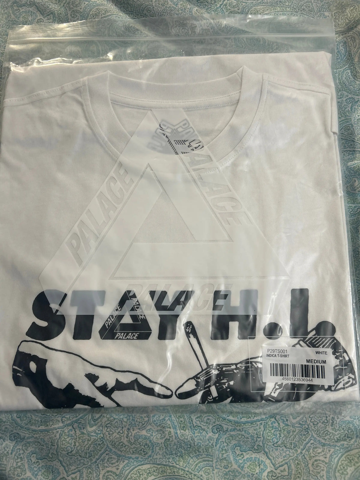 Palace Indica T-Shirt White Medium