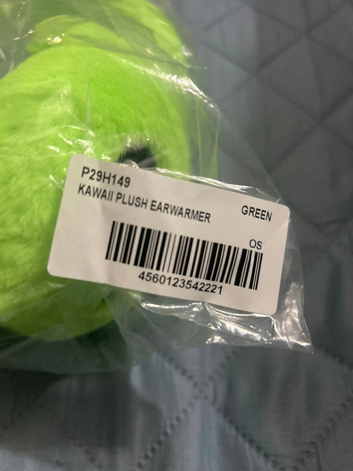 Palace Kawaii Plush Ear Warmer Green