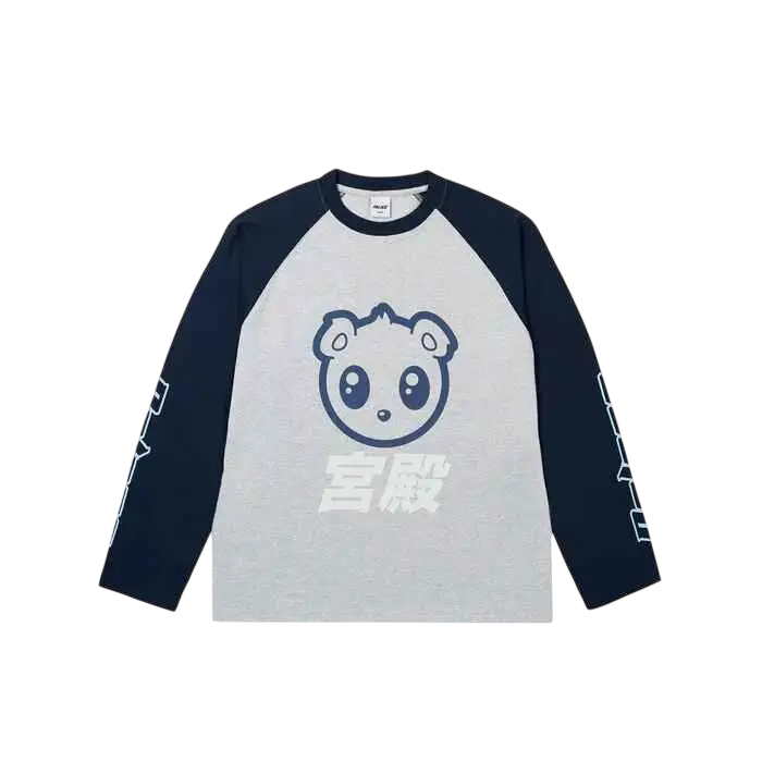Palace Kawaii Raglan Long Sleeve White (Copy) - M