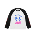 Palace Kawaii Raglan Long Sleeve White - M