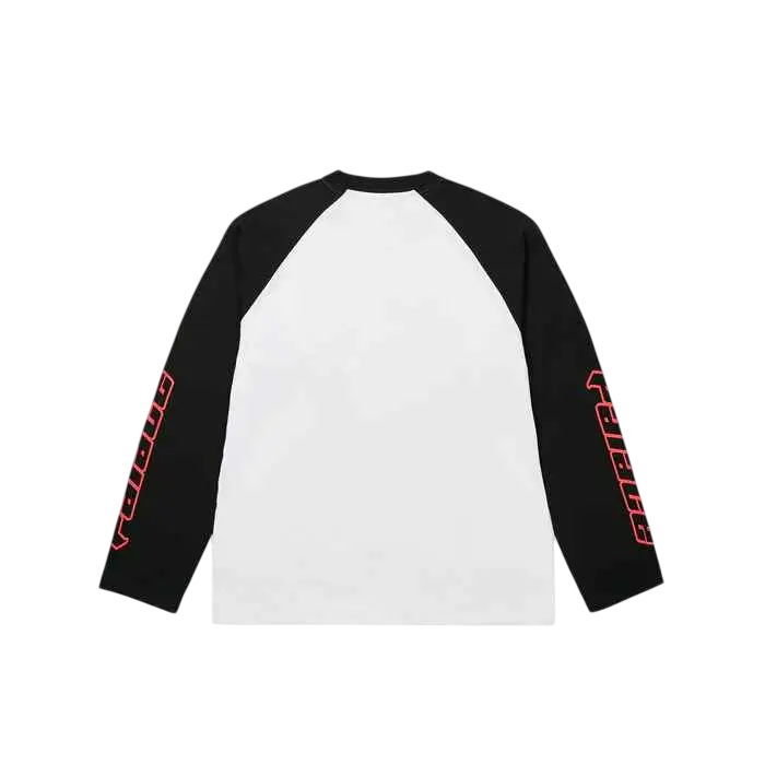 Palace Kawaii Raglan Long Sleeve White - M