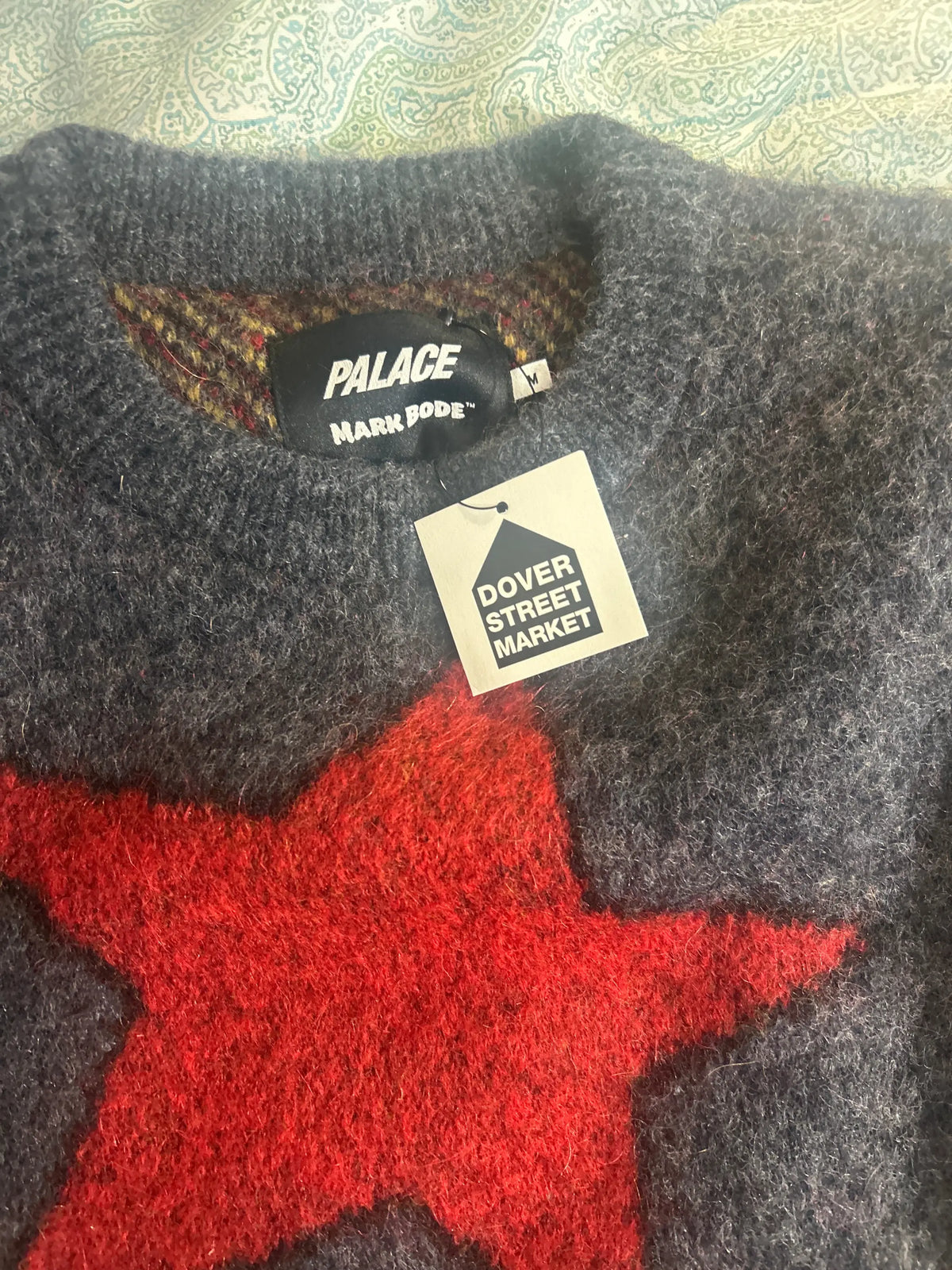 Palace Mark Bode Mohair Knit Black Medium