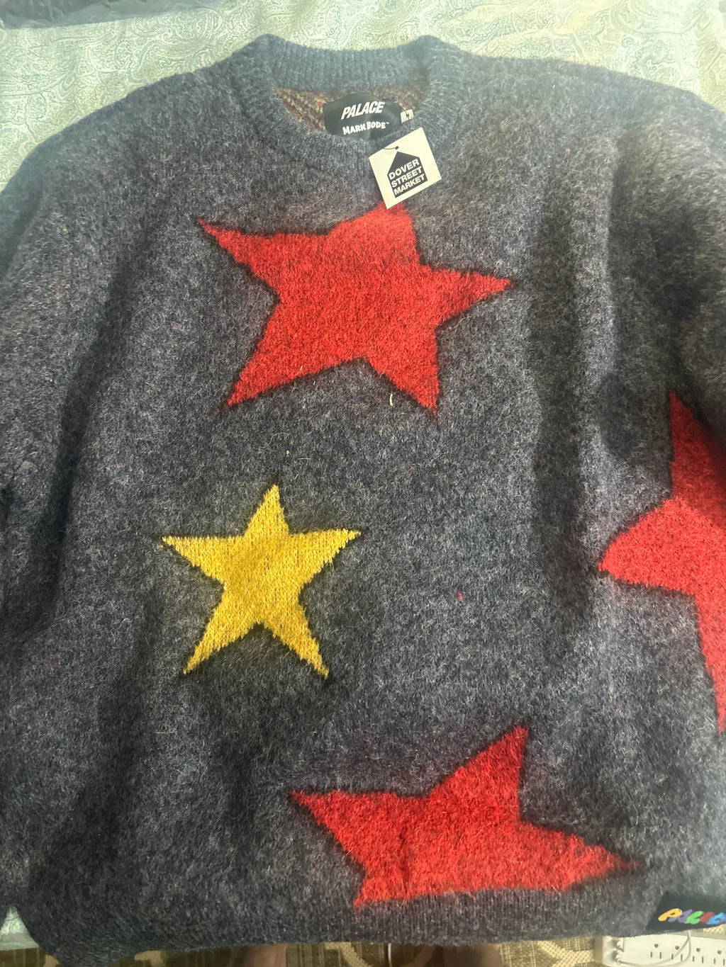 Palace Mark Bode Mohair Knit Black Medium