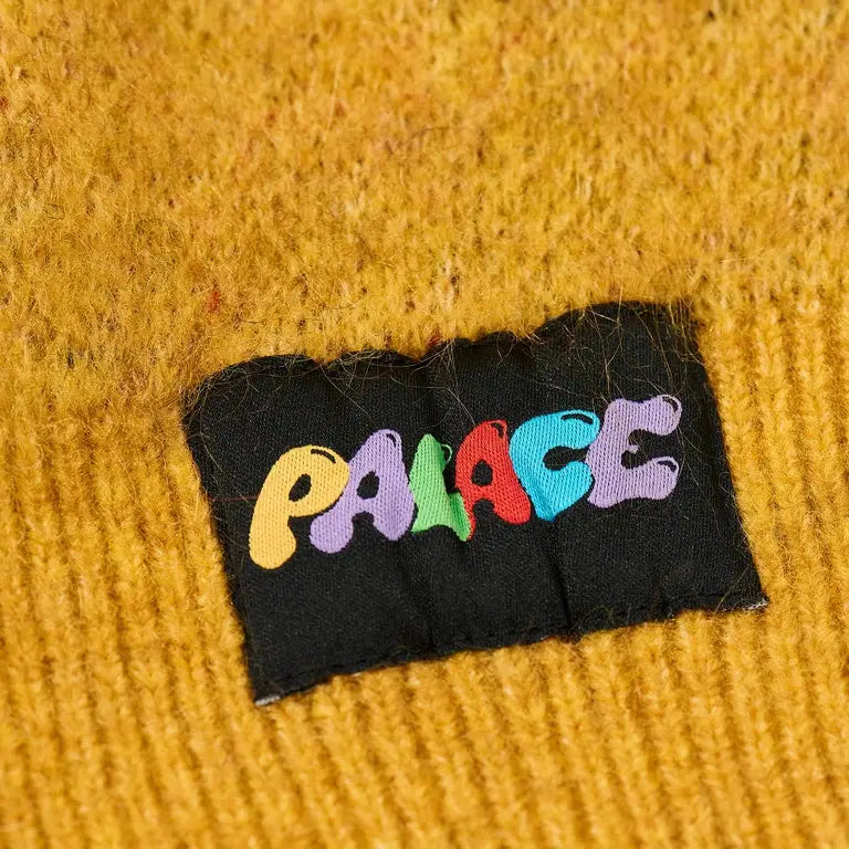 Palace Mark Bode Mohair Knit Yellow - L