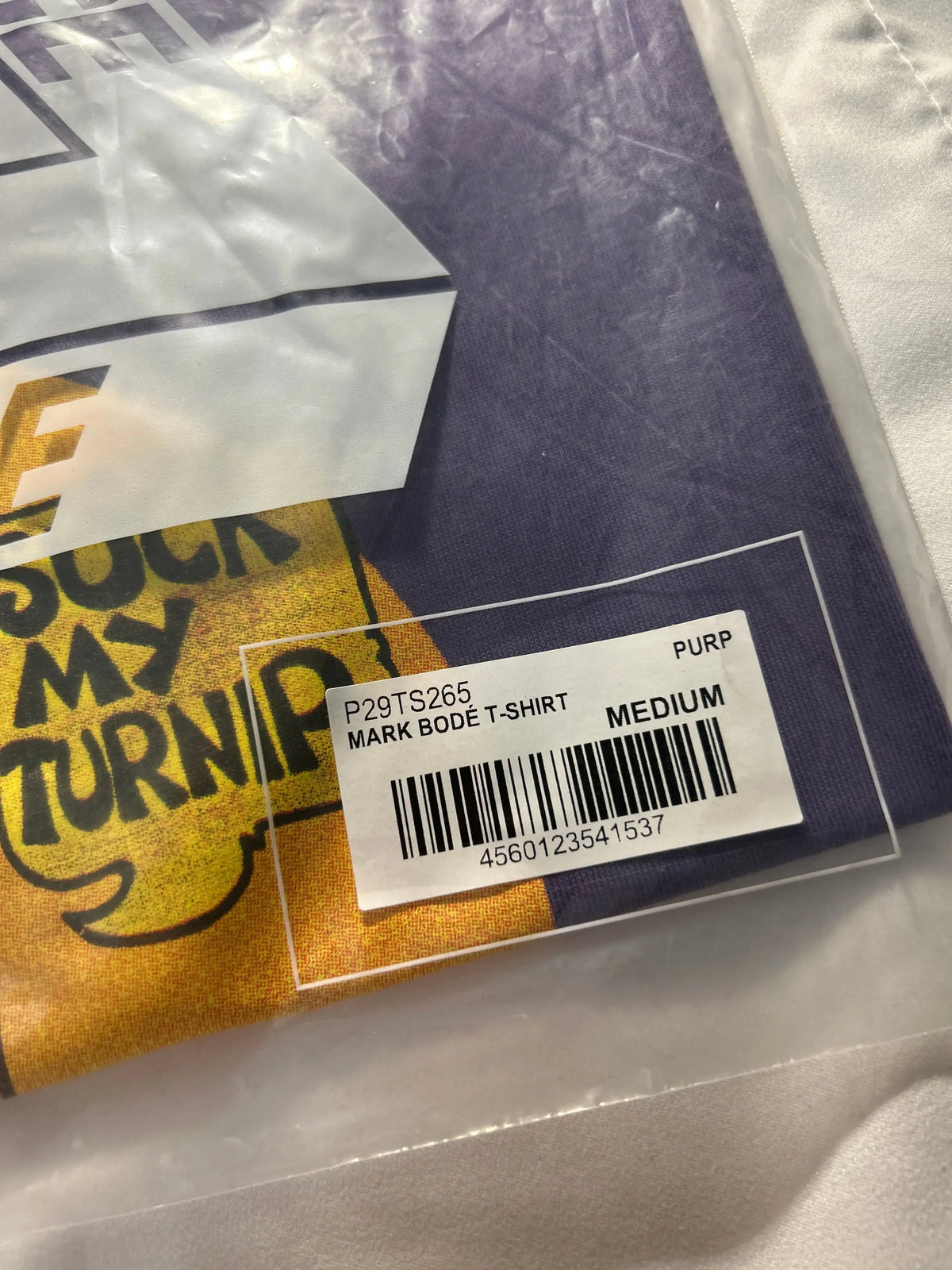 Palace Mark Bode T-Shirt Purple Medium