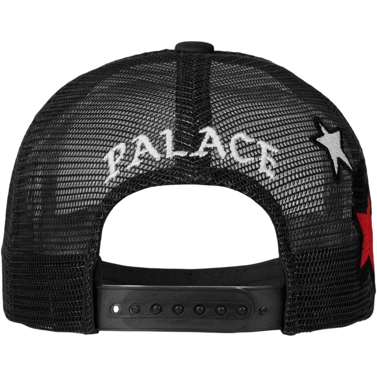 Palace Mark Bode Trucker Cap Black - One size