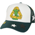 Palace Mark Bode Trucker Cap Green - One size